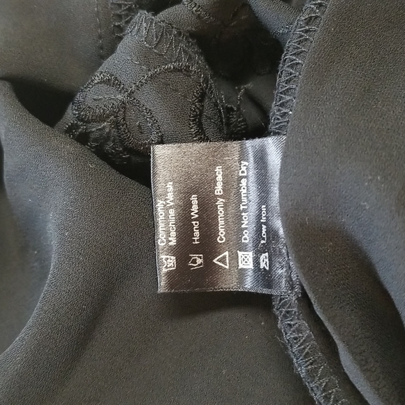 Vintage Lucille Chang Embroidered Midi Dress Size Medium - Picture 11 of 12